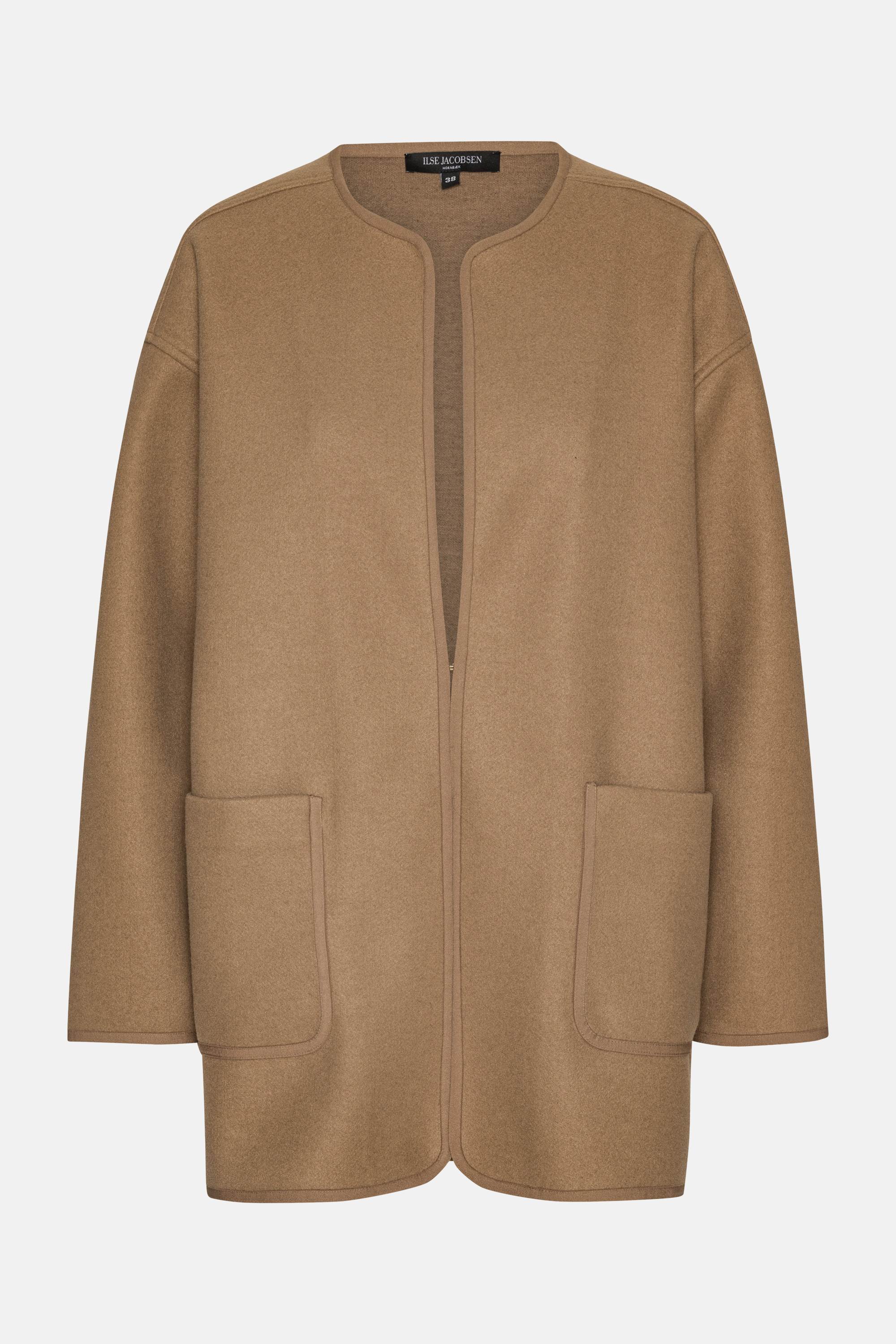 Filtad Casual Jacka - Mocca